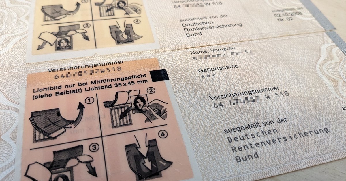 elfbar elfa master akku Rentenversicherungsnummer: Hier finden Sie die RVNR