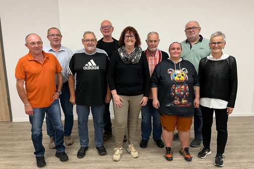 Vorstand 2025 der neue Vorstand des OV Oberwürzbach