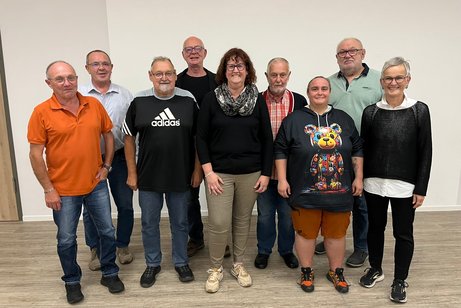 der neue Vorstand des OV Oberwürzbach