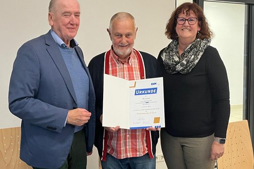 Ehrung für 30 Jahre Mitgliedschaft Ehrung