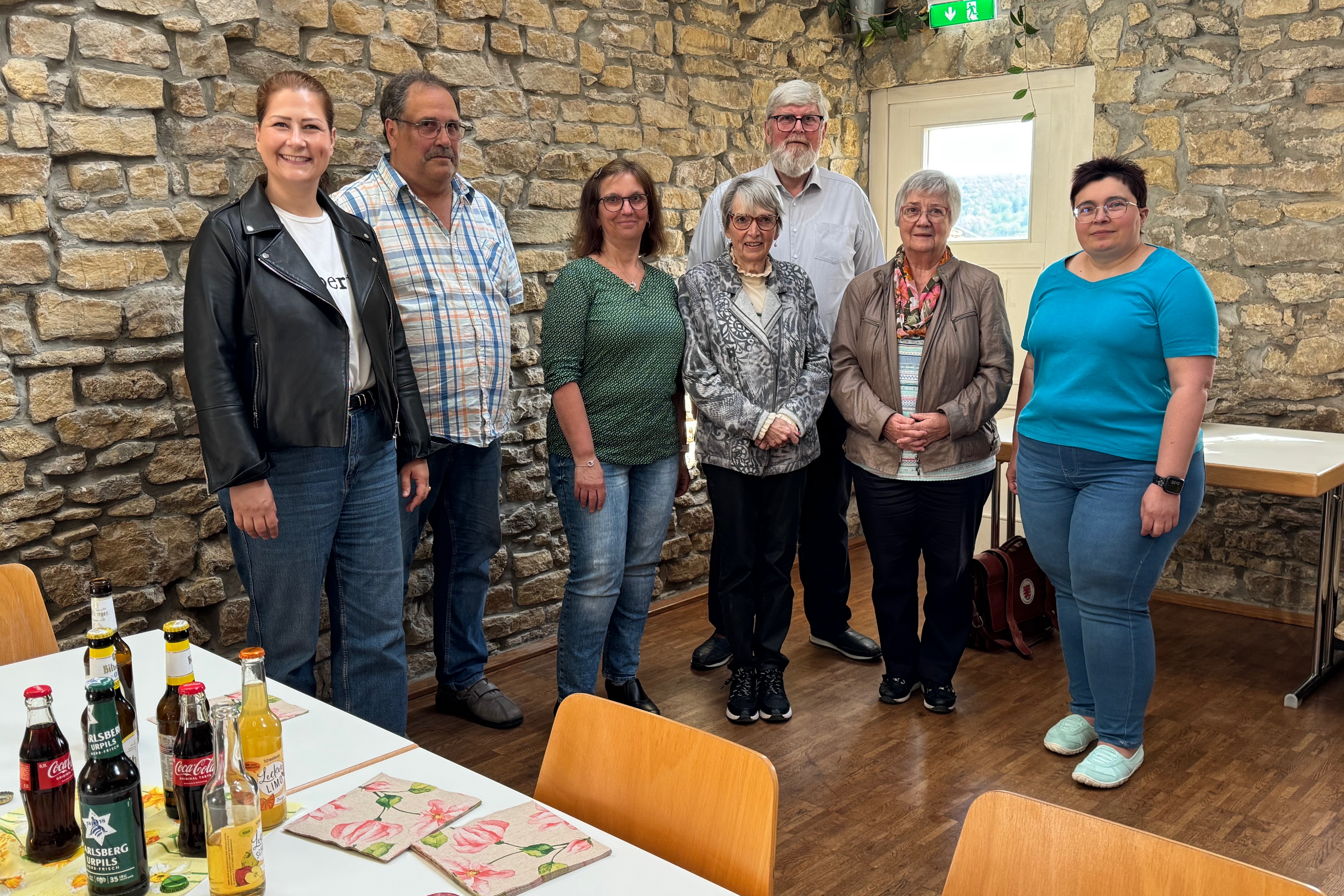 Vorstand VdK BIETZERBERG Vorstand vom 04.05 2025 mit Frau Pottoff Frederike