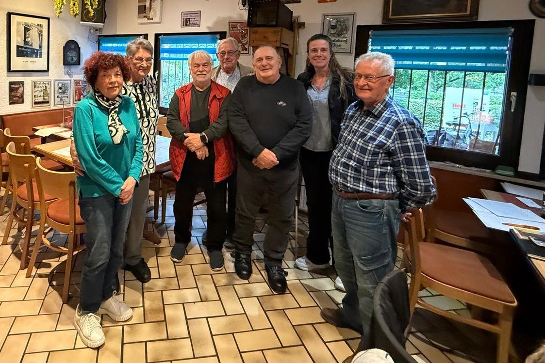 Der Vorstand des OV Malstatt mit Kreisvorsitzender und Ehrenamtsb&uuml;ro